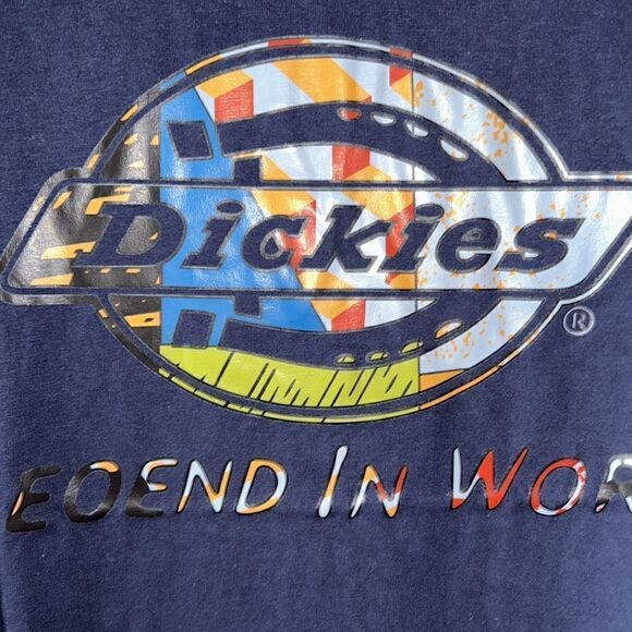 NEW Dickies Navy Blue Tee - Picture 4 of 5